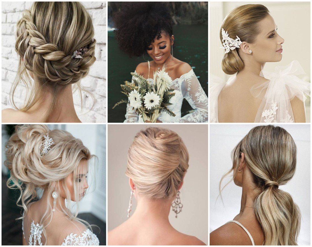 Updo collage